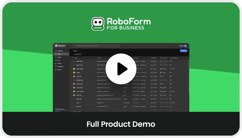 RoboForm Business video
