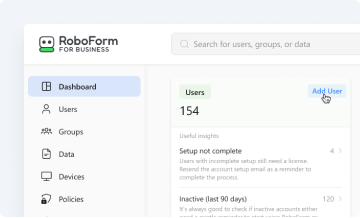 RoboForm Feature: Automated onboarding